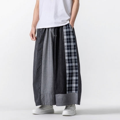 Loose Wide Denim Pants D0022