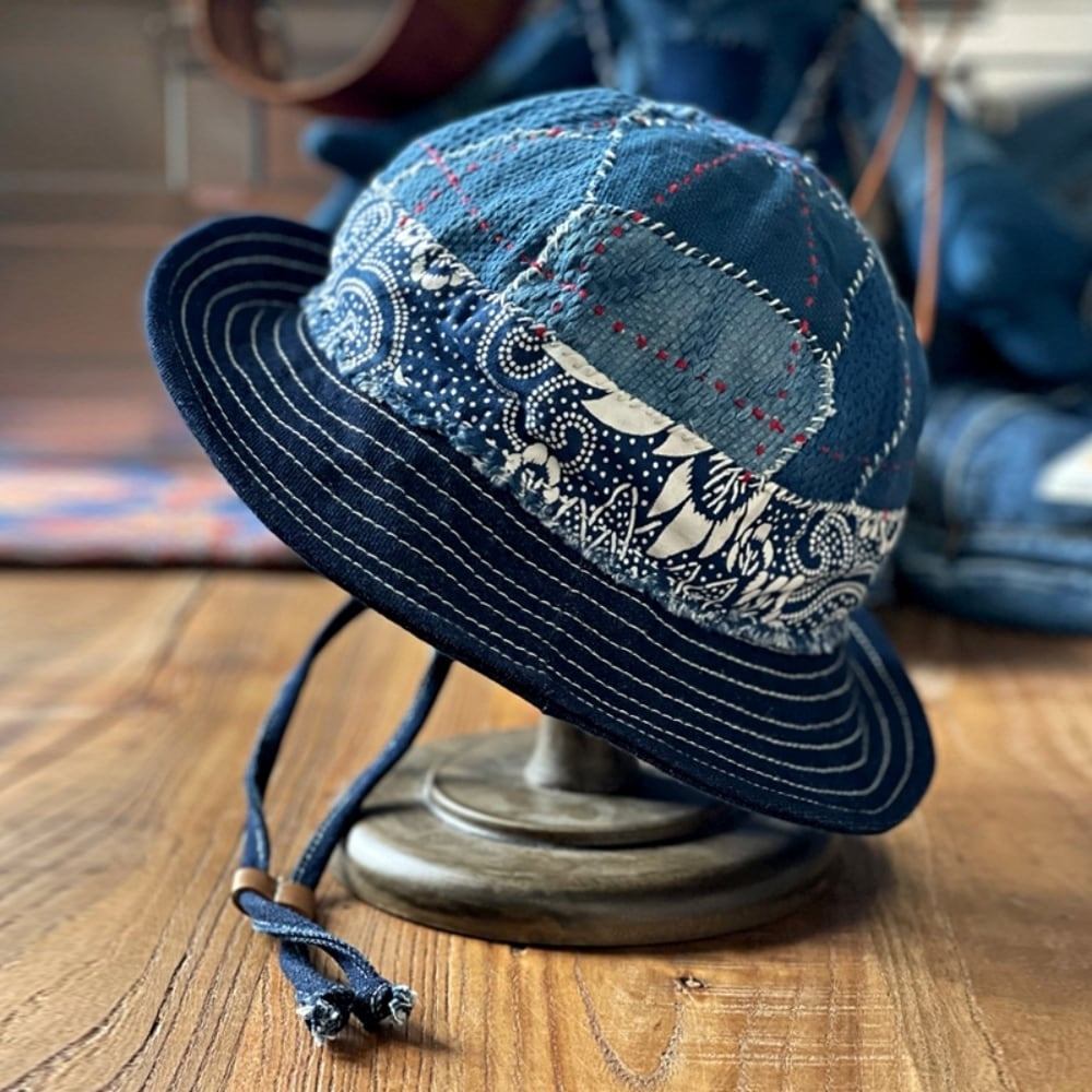 Handmade denim hat HL2549