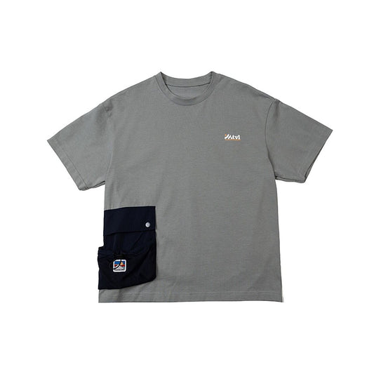 Side pocket casual T-shirt HL1784