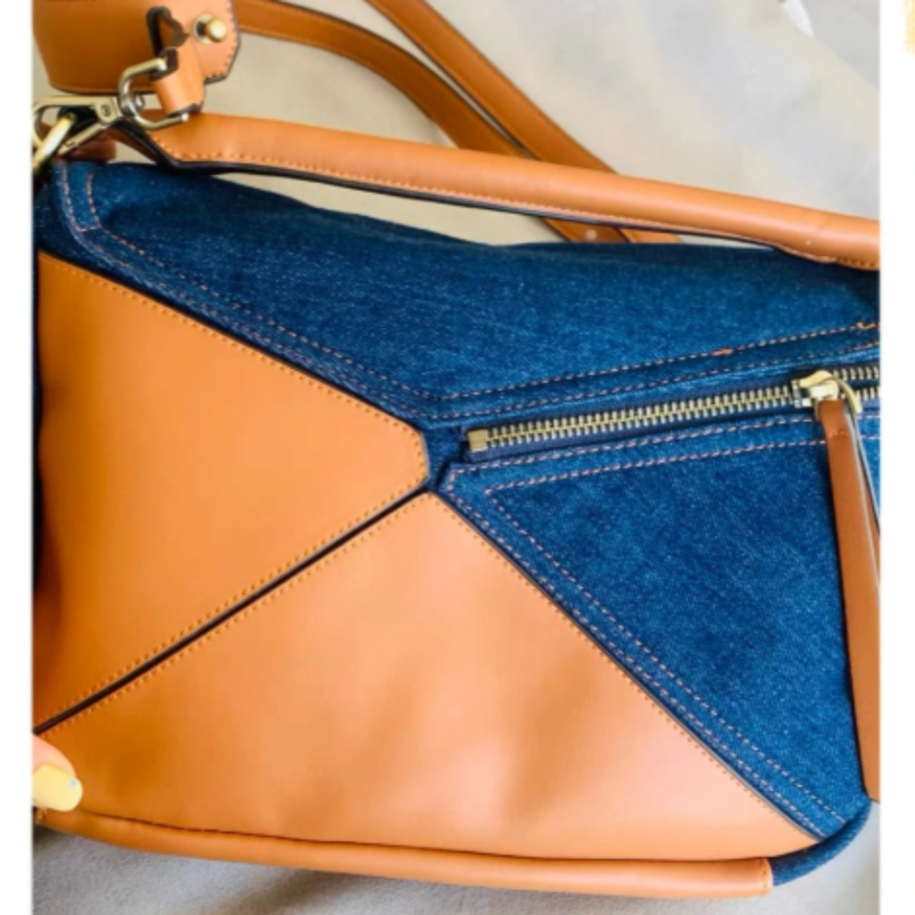 Denim Shoulder Bag D0034