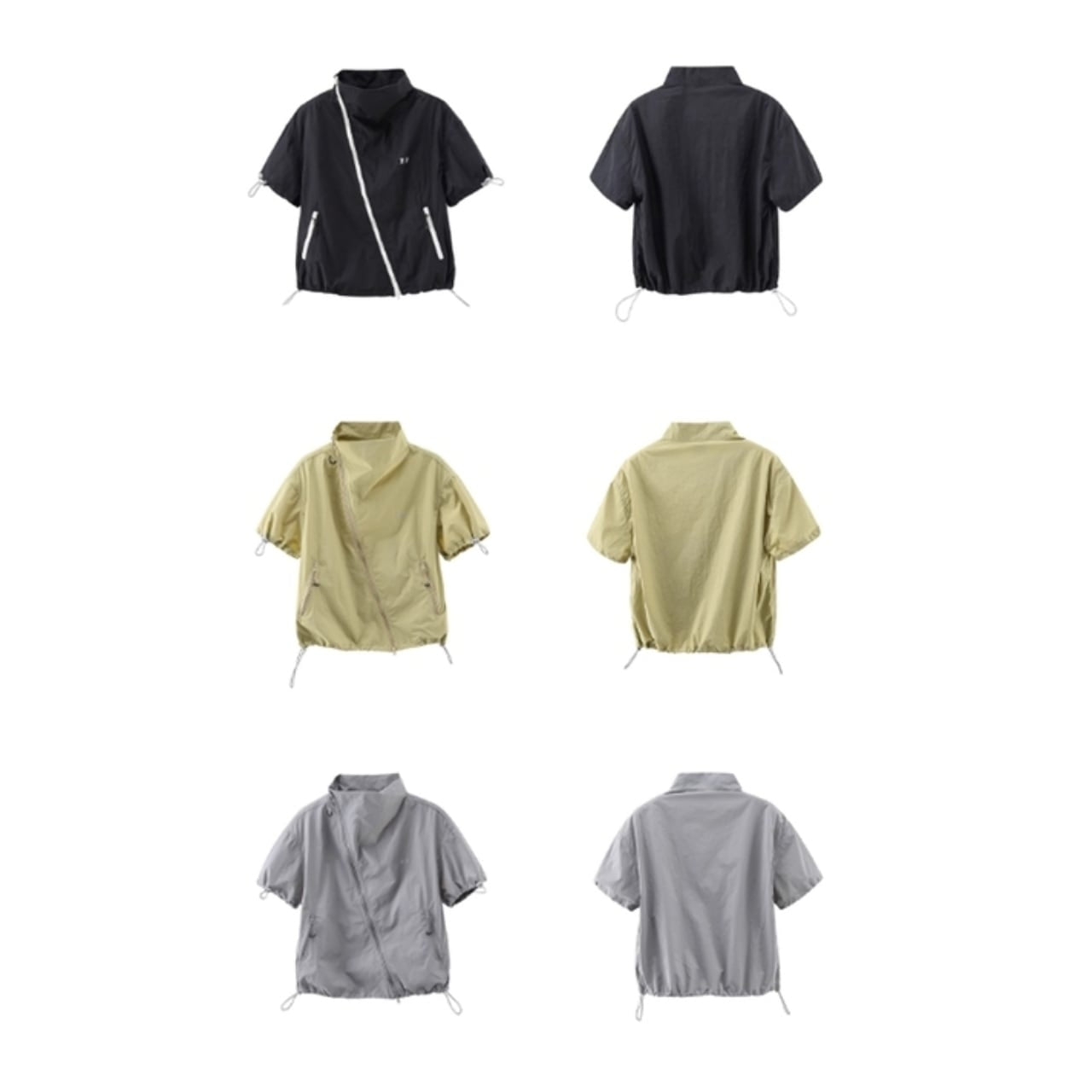 Short sleeve anorak jacket HL2531