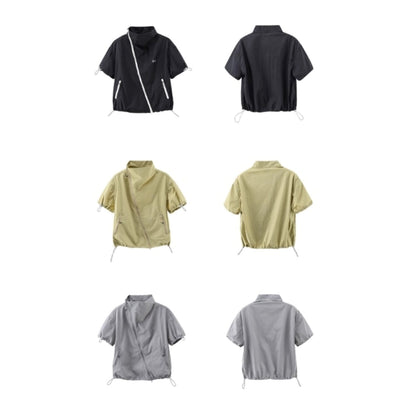 Short sleeve anorak jacket HL2531