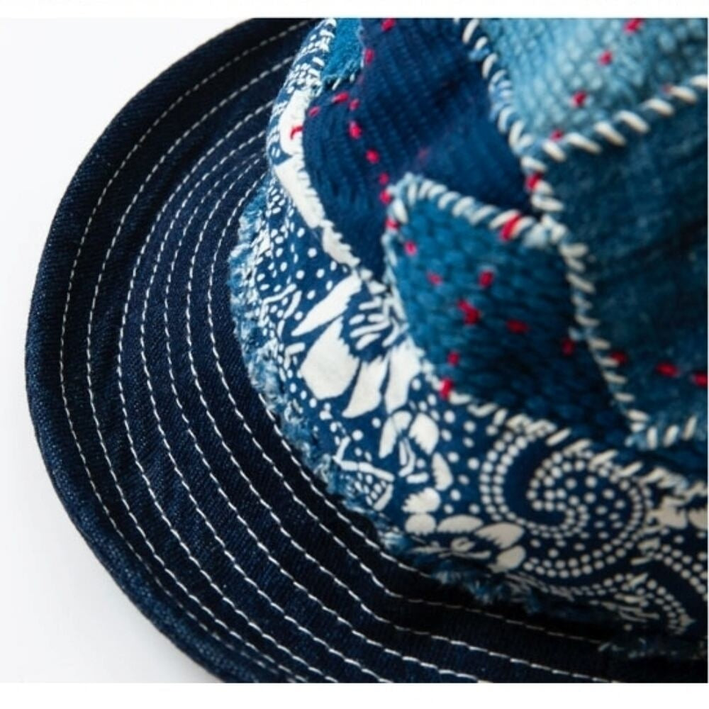 Handmade denim hat HL2549