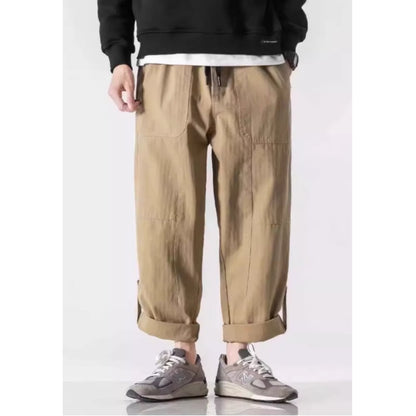 Cropped straight pants HL2573　