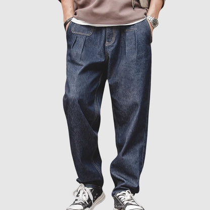 Loose straight denim jeans HL2442