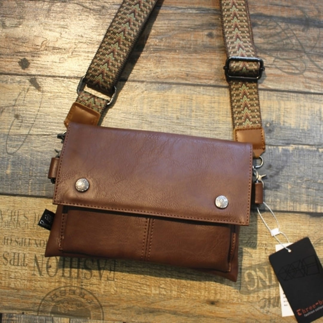 Wide strap shoulder bag HL2607