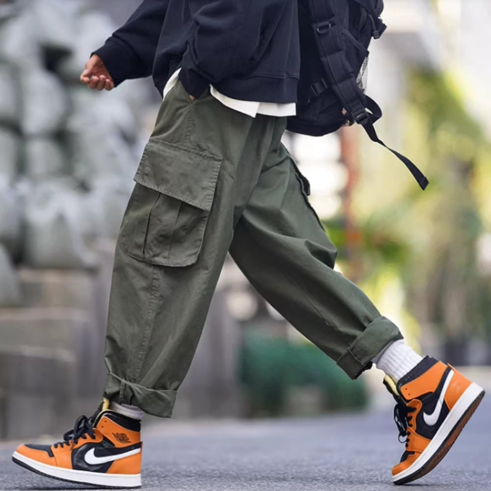 Wide straight pants HL2574