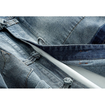 washed denim jacket D0060