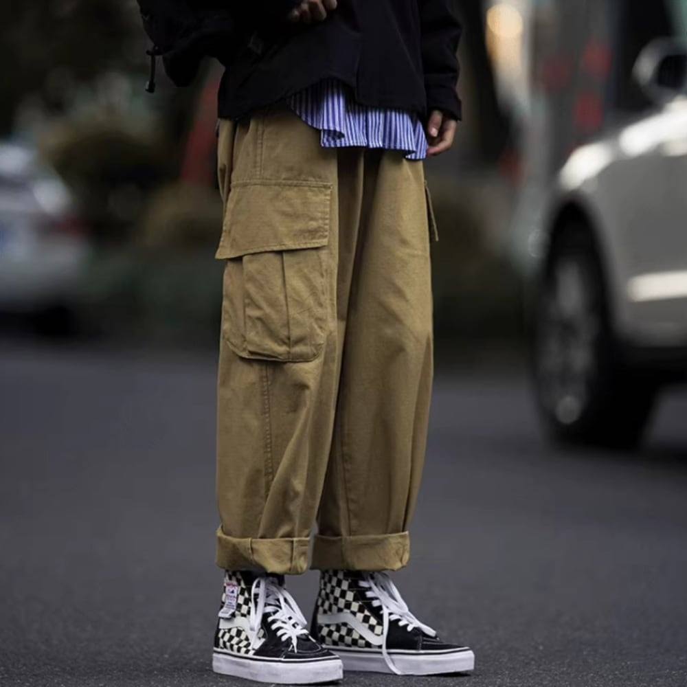 Wide straight pants HL2574