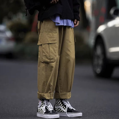 Wide straight pants HL2574