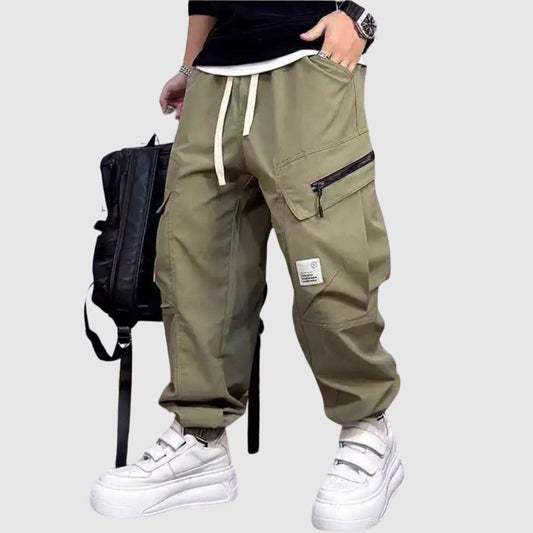 Multi-pocket casual pants LH2506