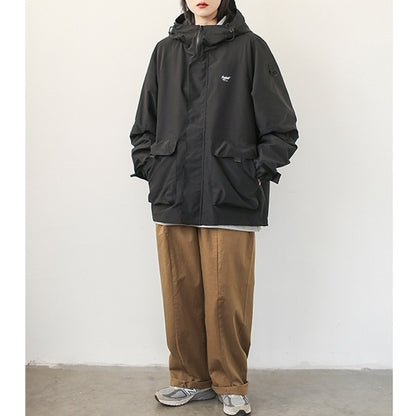 Multi-pocket mountain parka HL1524