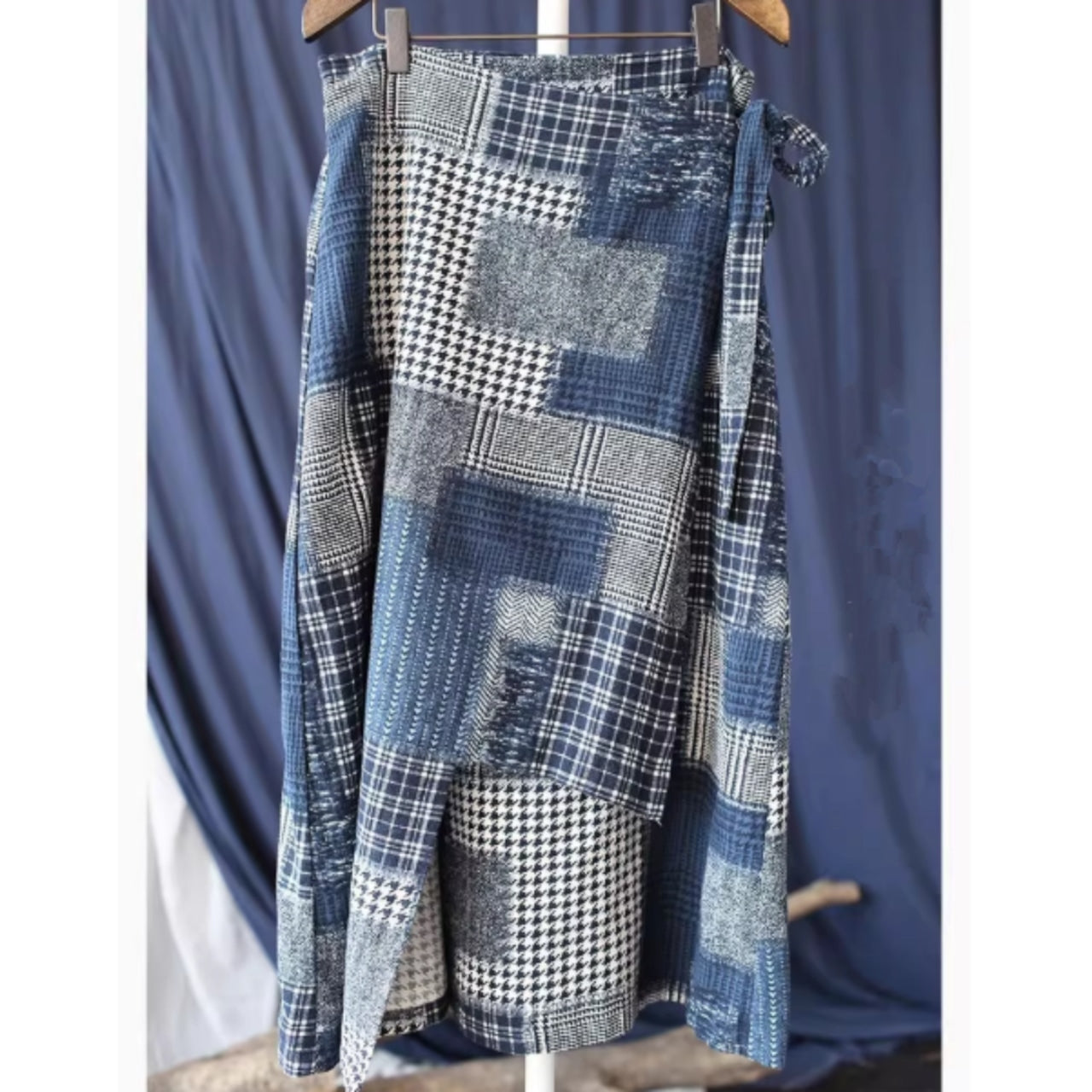 Denim Wrap Skirt D0020