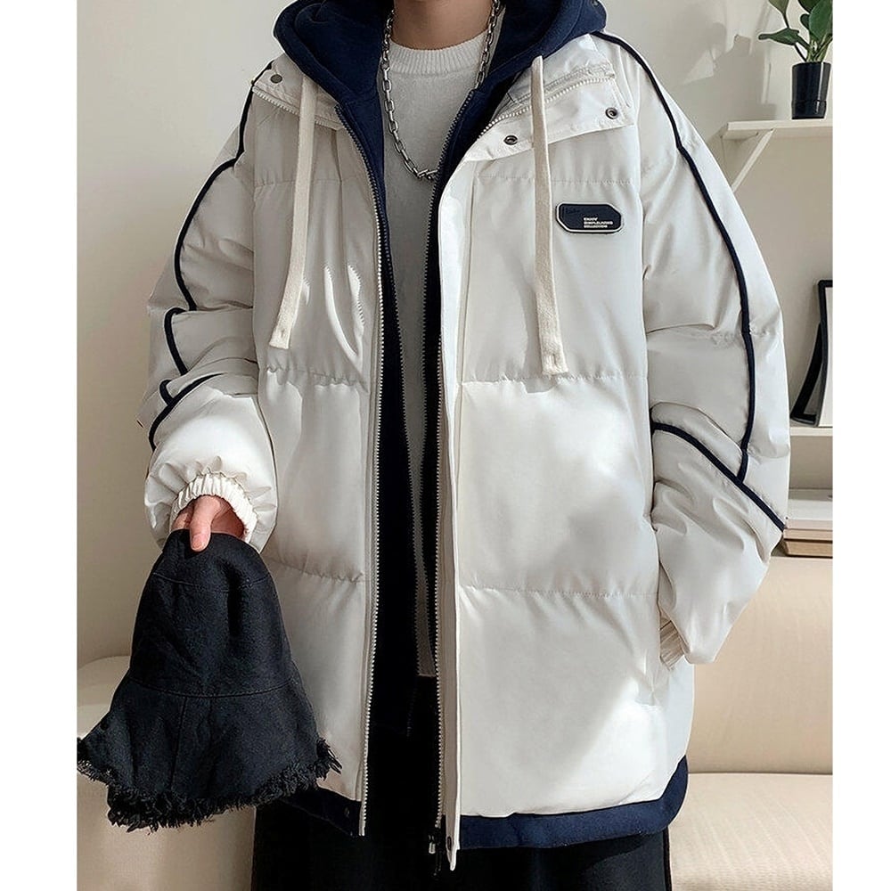 Faux layered casual jacket HL2294