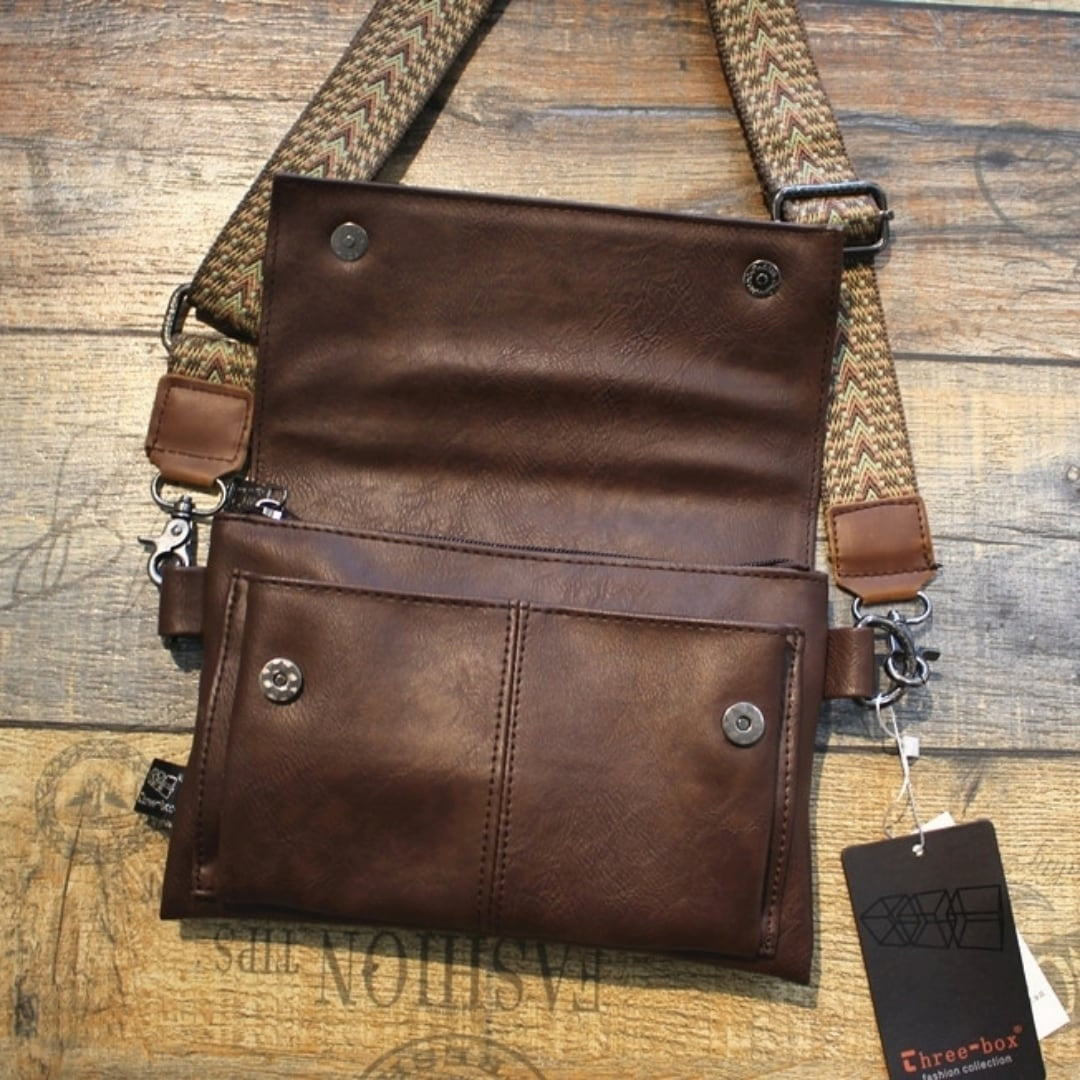 Wide strap shoulder bag HL2607