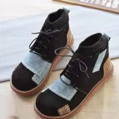 Retro Short Boots D0015