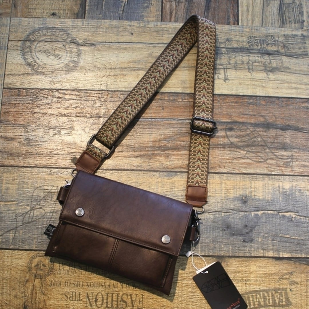 Wide strap shoulder bag HL2607