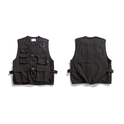 Multi-pocket vest HL1097