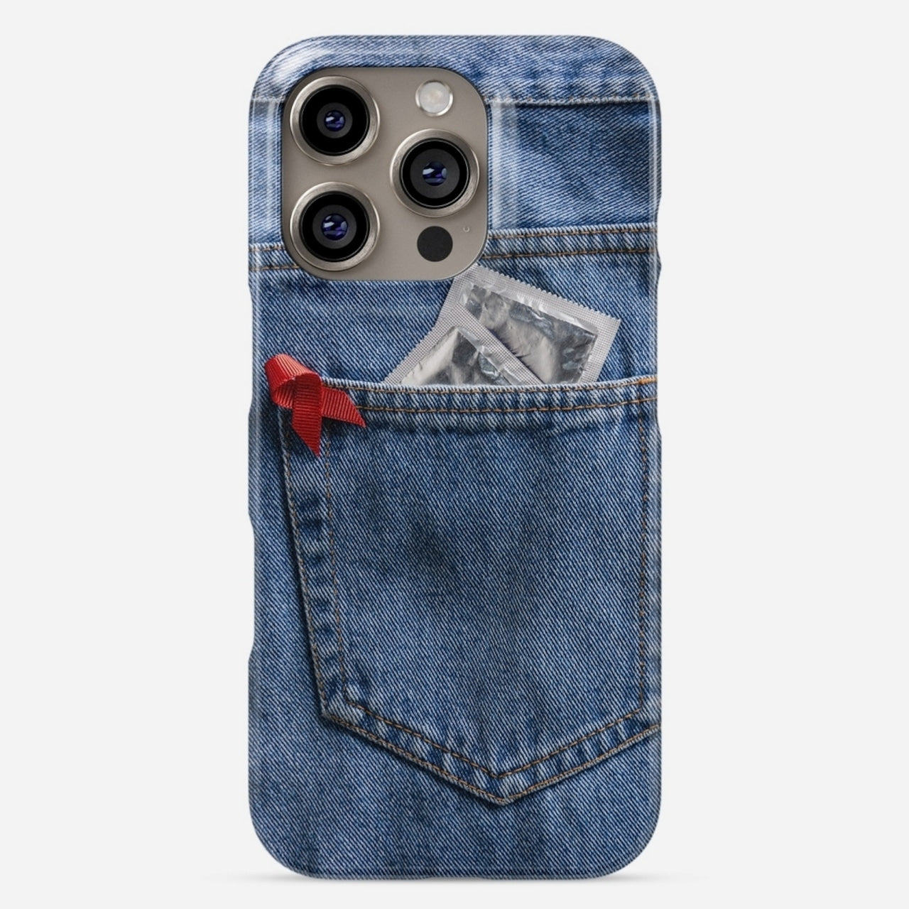 Denim Print iPhone case D0010