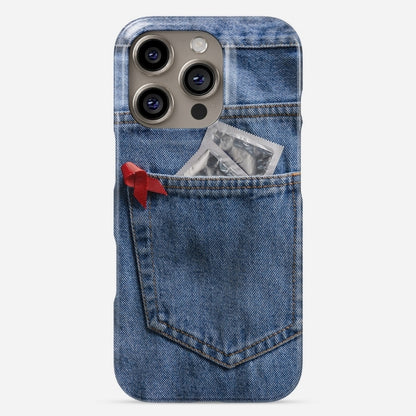 Denim Print iPhone case D0010