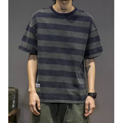 Wide border T-shirt HL2577