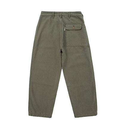 Brushed lining straight pants HL1900