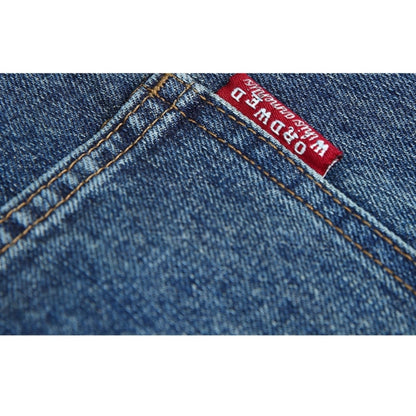 Docking design denim jeans D0091