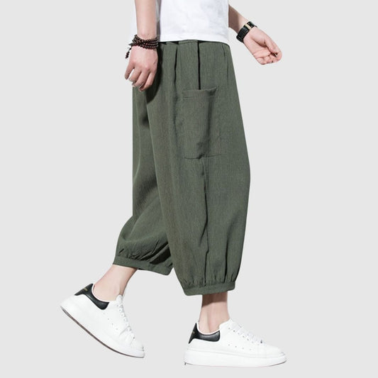 Cropped loose pants HL2566