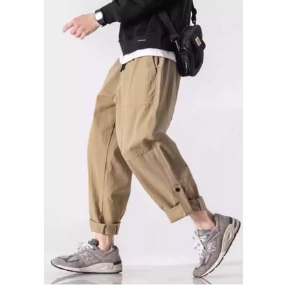 Cropped straight pants HL2573　