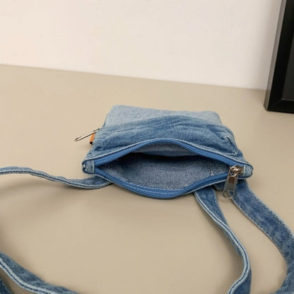 Denim Mini Shoulder Bag D0038