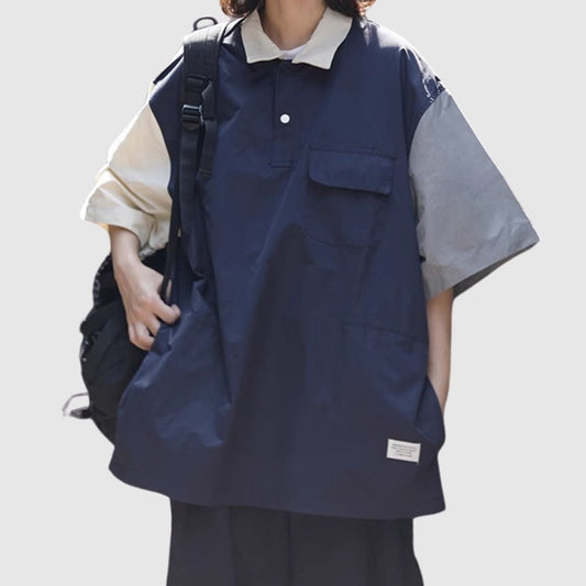 Contrast color shirt HL2462