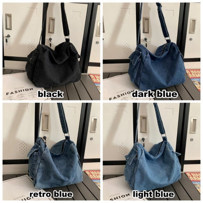 Denim messenger bag HL2614