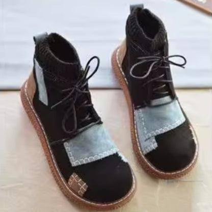 Retro Short Boots D0015