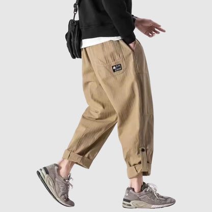 Cropped straight pants HL2573　