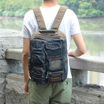 Retro Denim Backpack D0024