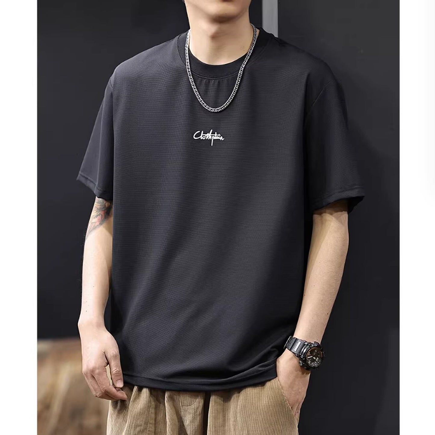 Simple logo T-shirt HL2513