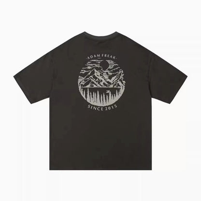 Back print T-shirt HL2538