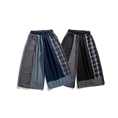 Loose Wide Denim Pants D0022