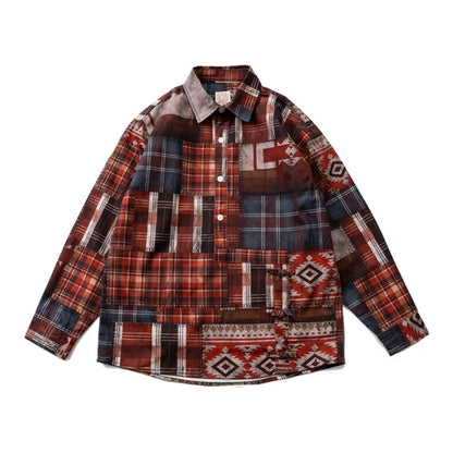 Ethnic style shirt Hl2550