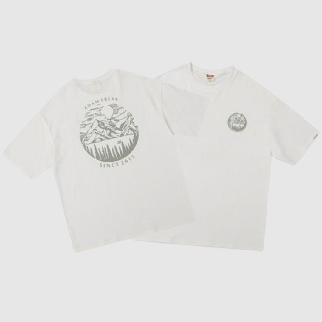 Back print T-shirt HL2538