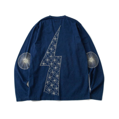 Retro embroidery T-shirt HL2552