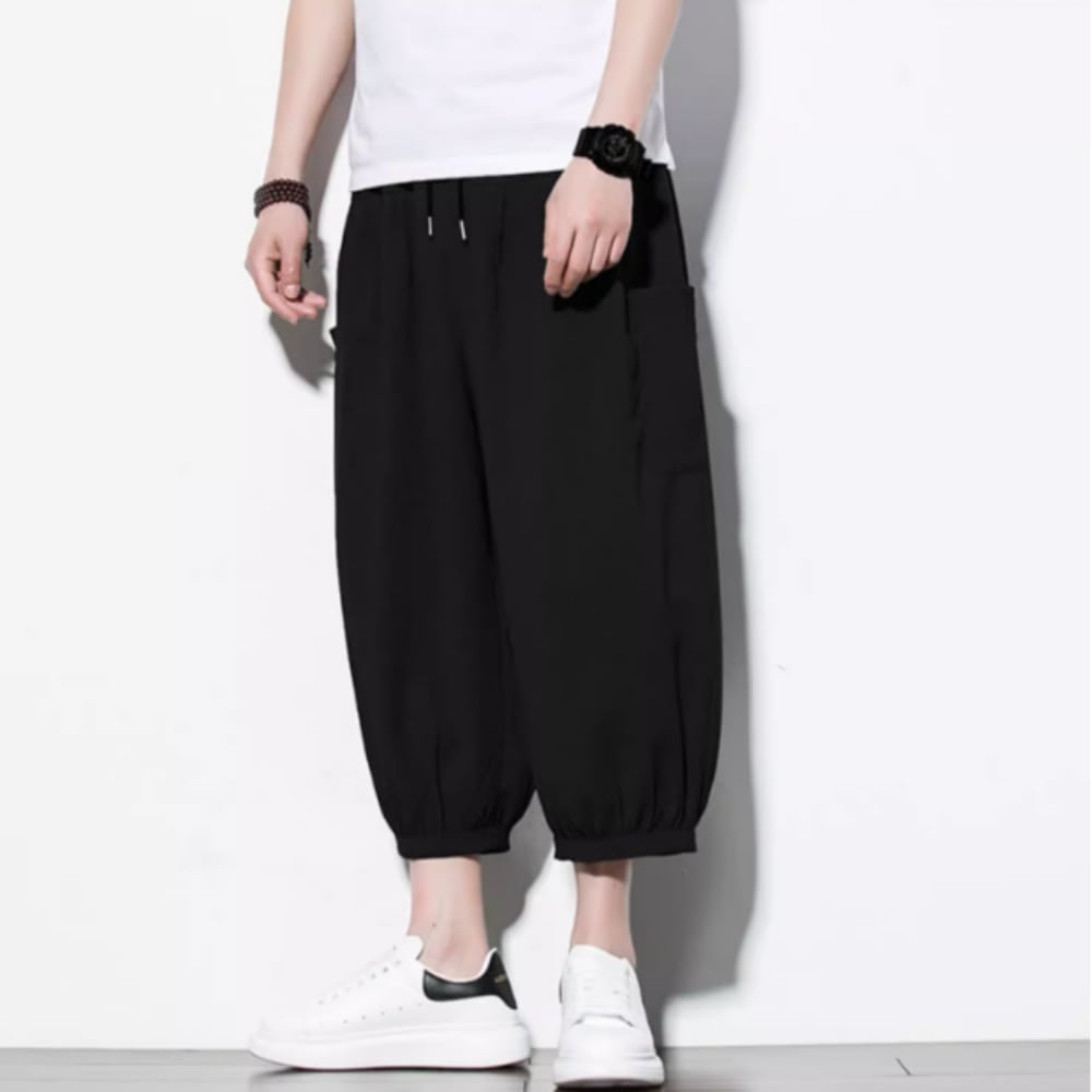 Cropped loose pants HL2566