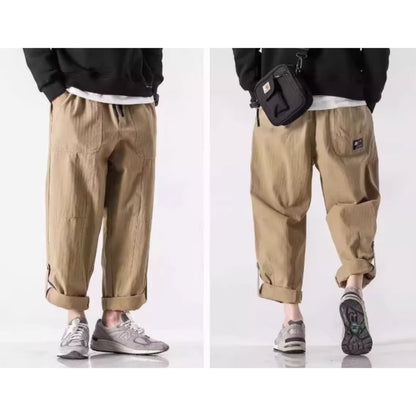 Cropped straight pants HL2573　