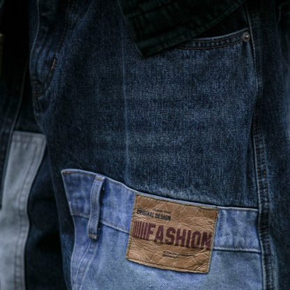 Docking design denim jeans D0091