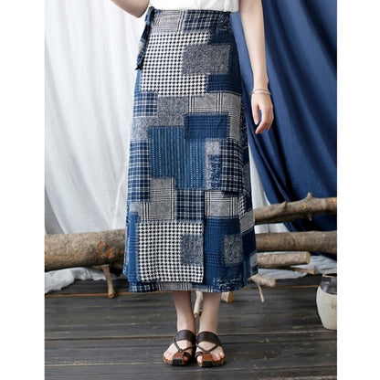 Denim Wrap Skirt D0020