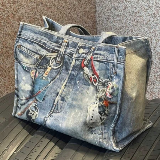 Denim Tote Bag D0030