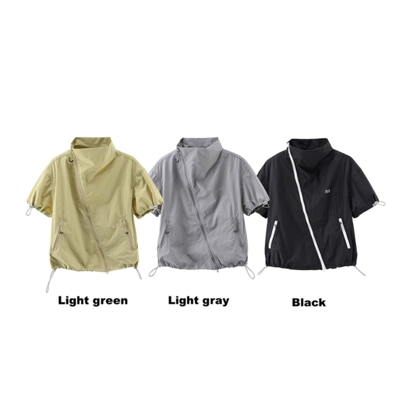 Short sleeve anorak jacket HL2531