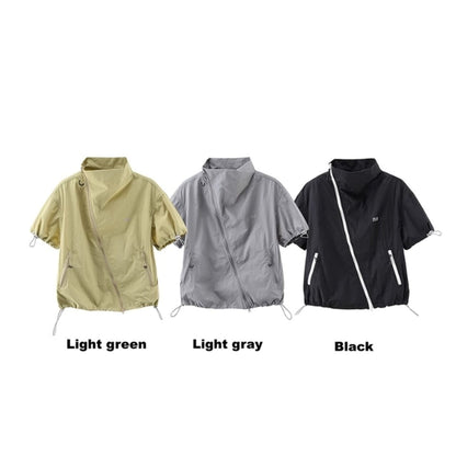 Short sleeve anorak jacket HL2531