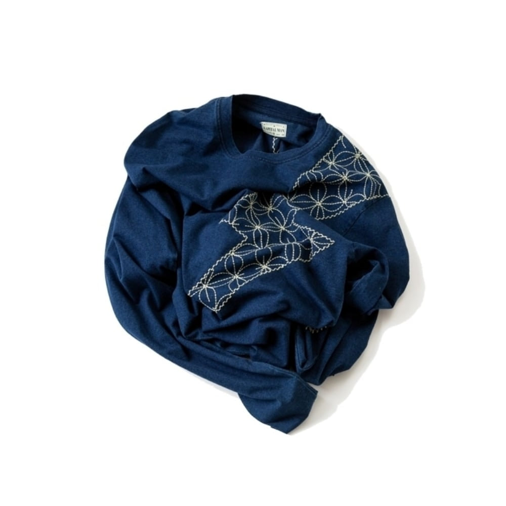 Retro embroidery T-shirt HL2552