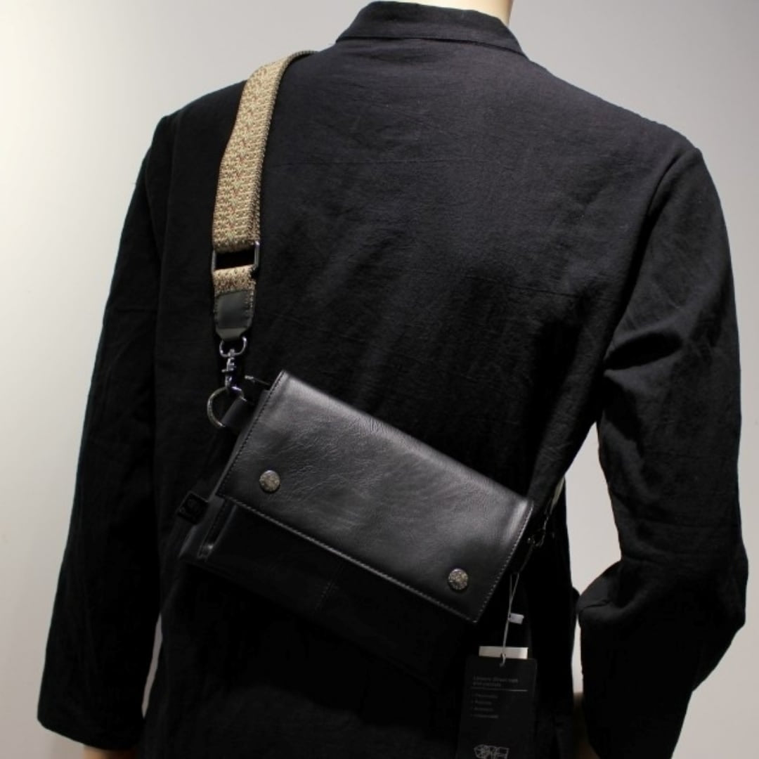 Wide strap shoulder bag HL2607